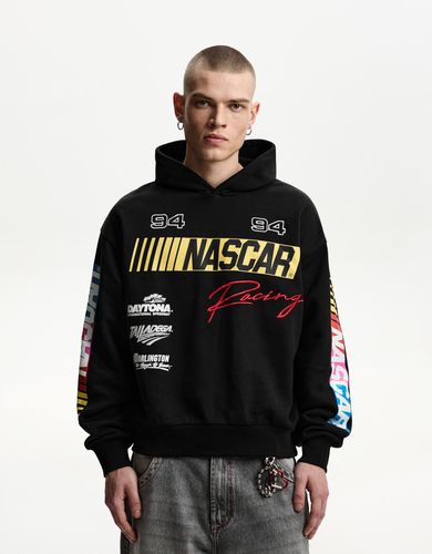 Sudadera Nascar Boxy Capucha Print Hombre L - Bershka - Modalova