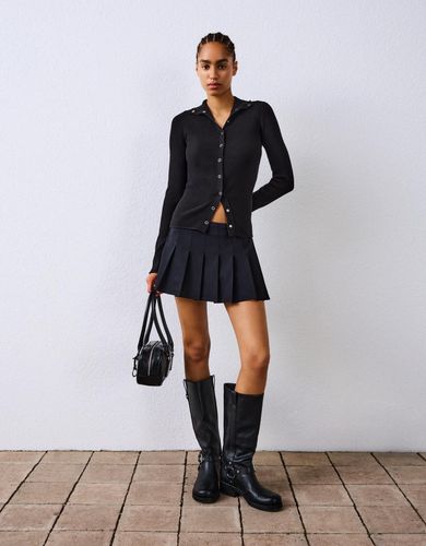 Hka Falda Mini Tablas Mujer 36 " - Bershka - Modalova