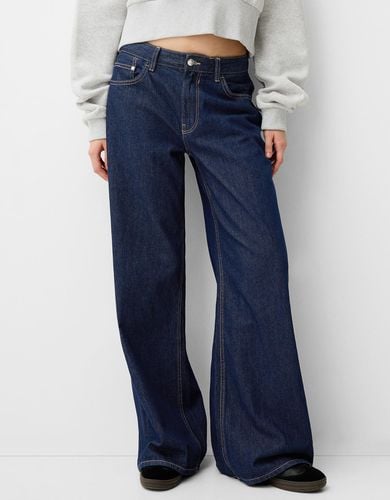 Jeans Wide Leg Mujer 32 - Bershka - Modalova