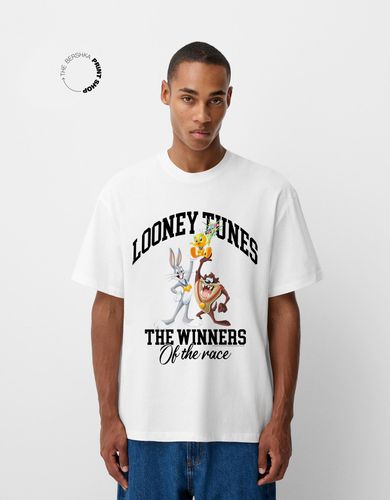 Camiseta Looney Tunes Manga Corta Hombre Xl - Bershka - Modalova