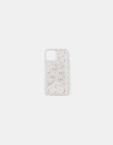 Carcasa Móvil Iphone Flores Mujer Iphone 13 - Bershka - Modalova