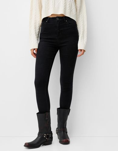 Jeans Super High Waist Skinny Mujer 32 - Bershka - Modalova