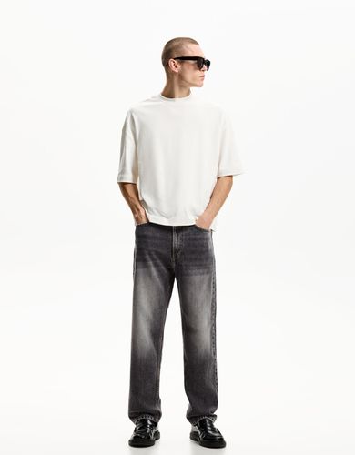 Jeans 90'S Straight Hombre 38 - Bershka - Modalova