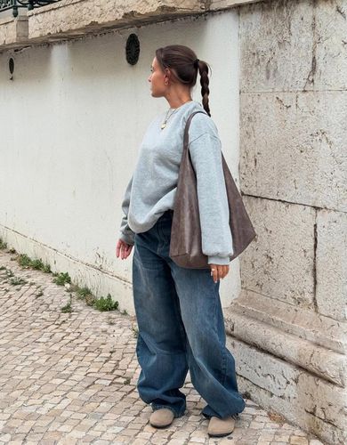 Sillos Mujer Xs Gris" - Bershka - Modalova