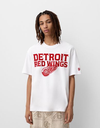 Camiseta Nhl Manga Corta Print Hombre L - Bershka - Modalova