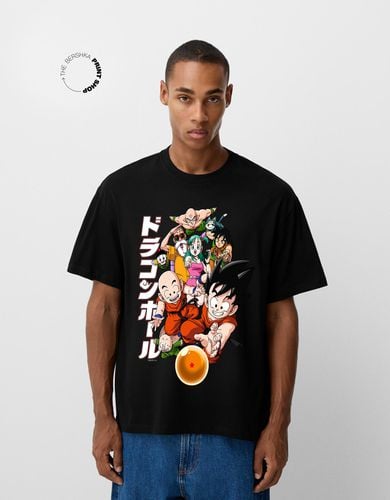 Camiseta Dragon Ball Manga Corta Hombre L - Bershka - Modalova