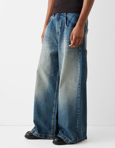 Jeans Mega Baggy Hombre 32 - Bershka - Modalova