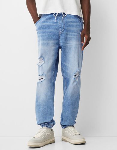 Jeans Jogger Rotos Hombre L - Bershka - Modalova