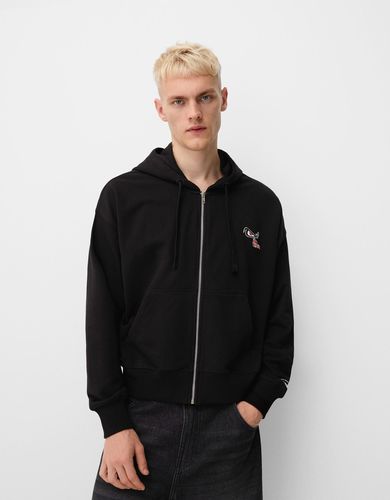 Sudadera X No Fear Boxy Fit Cremallera Hombre S - Bershka - Modalova