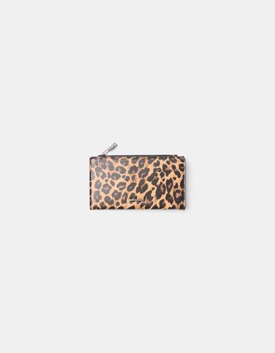 Monedero Animal Print Mujer - Bershka - Modalova