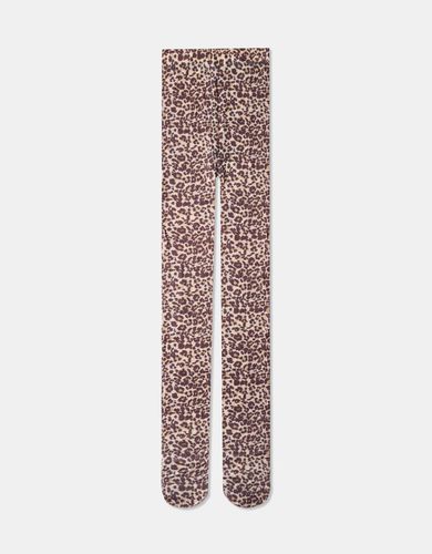 Medias Animal Print Mujer - Bershka - Modalova