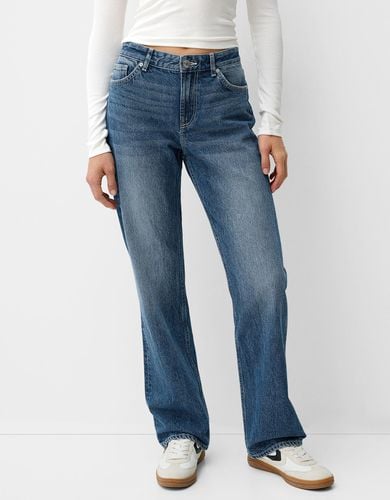 Jeans Straight Mujer 32 - Bershka - Modalova