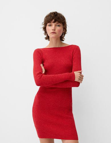 Vestido Mini Espalda Descubierta Mujer M - Bershka - Modalova