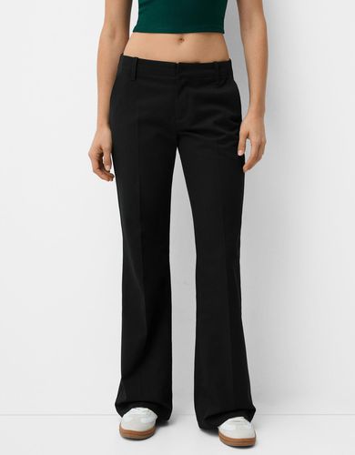 Pantalón Chino Flare Mujer 32 - Bershka - Modalova