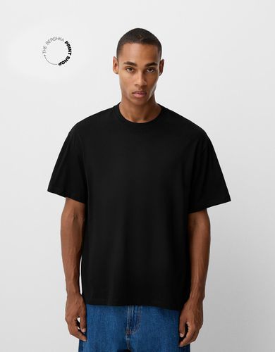 Camiseta Motonori Manga Corta Hombre L - Bershka - Modalova