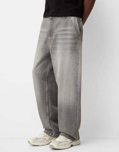 Bershka Jeans Skater Hombre 32 Gris - Bershka - Modalova