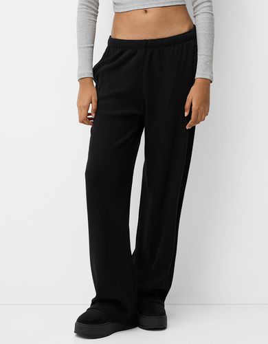 Pantalón Gofrado Mujer S - Bershka - Modalova