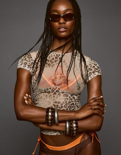 Mujer L Camel" - Bershka - Modalova