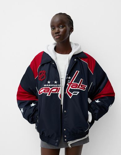 Cazadora Nhl Mujer Xs - Bershka - Modalova