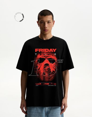 A Camiseta Friday 13th Manga Corta Hombre M " - Bershka - Modalova
