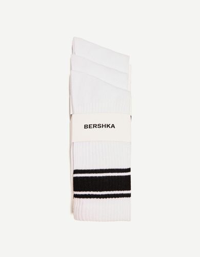 Pack 3 Calcetines Hombre - Bershka - Modalova