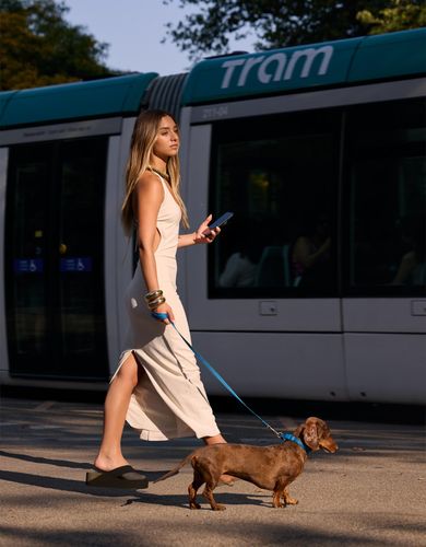 Tura Mujer S Beige" - Bershka - Modalova
