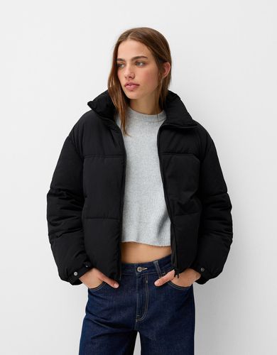 Cazadora Puffy Mujer Xs - Bershka - Modalova