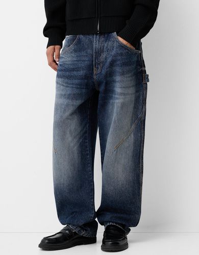 Jeans Baggy Balloon Hombre 32 - Bershka - Modalova