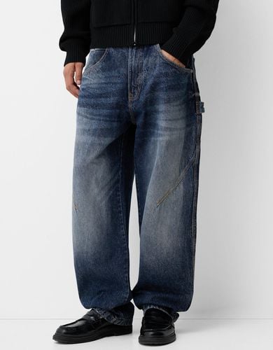 Jeans Baggy Balloon Hombre 38 - Bershka - Modalova