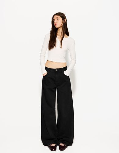 Jeans Wide Leg Mujer 10-12 - Bershka - Modalova