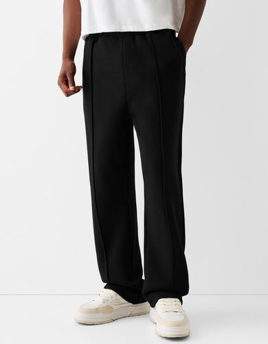 Pantalón Wide Leg Felpa Hombre L - Bershka - Modalova