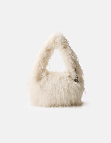 Bershka Bolso Pelo Mujer Crudo - Bershka - Modalova