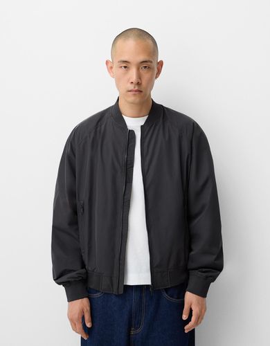 Cazadora Bomber Ligera Hombre L - Bershka - Modalova