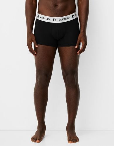 Pack 3 Boxers Cintura Ancha Print Hombre M - Bershka - Modalova