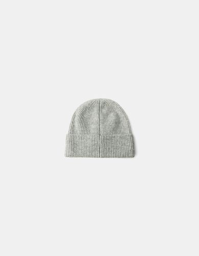 Bershka Gorro Rib Mujer Gris - Bershka - Modalova