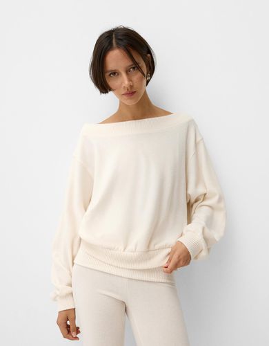 Jersey Asimétrico Soft Touch Mujer S - Bershka - Modalova