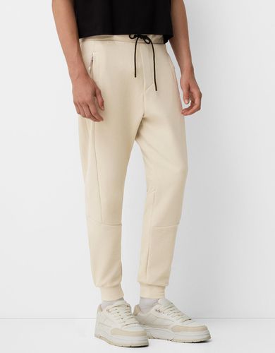 Pantalón Jogger Felpa Hombre L - Bershka - Modalova