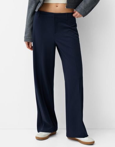 Pantalón Wide Leg Tailoring Mujer 32 - Bershka - Modalova