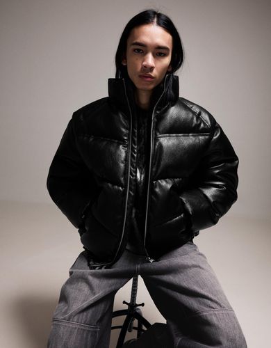 Y Efecto Piel Hombre M Negro" - Bershka - Modalova