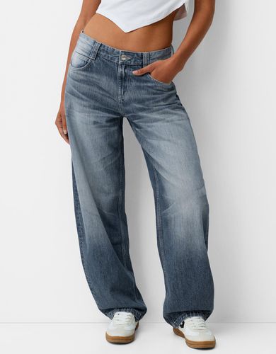 Jeans Baggy Balloon Mujer 36 - Bershka - Modalova