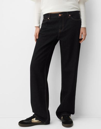 Jeans Straight Mujer 34 - Bershka - Modalova