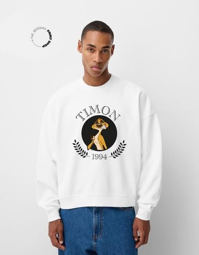 Sudadera El Rey León Felpa Hombre L - Bershka - Modalova