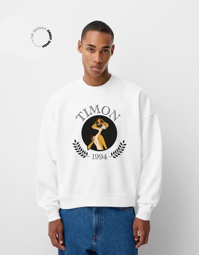 Sudadera El Rey León Felpa Hombre S - Bershka - Modalova