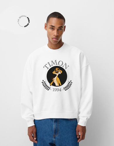 Sudadera El Rey León Felpa Hombre Xl - Bershka - Modalova