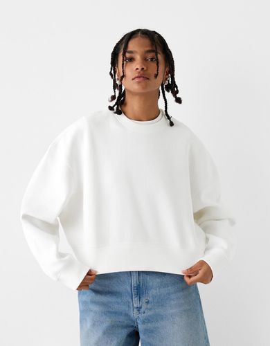 Sudadera Básica Mujer 10-12 - Bershka - Modalova