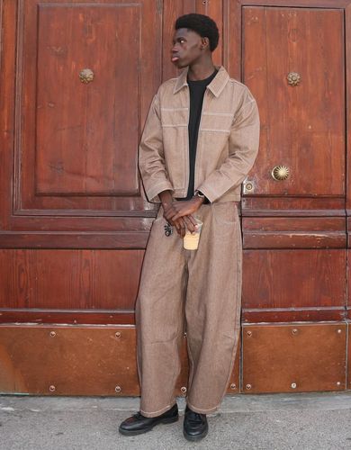 Ra Hombre S Marrón" - Bershka - Modalova