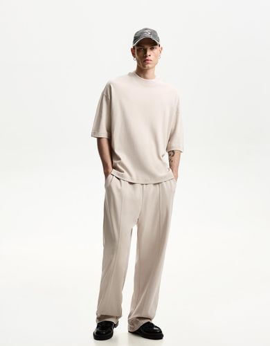 Pantalón Wide Leg Hombre L - Bershka - Modalova