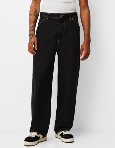 Jeans X El Niño Baggy Carpenter Hombre 34 - Bershka - Modalova