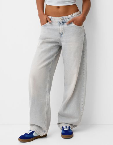 Jeans Baggy Balloon Mujer 34 - Bershka - Modalova