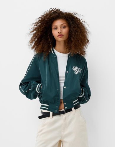 Cazadora Varsity Mujer 10-12 - Bershka - Modalova